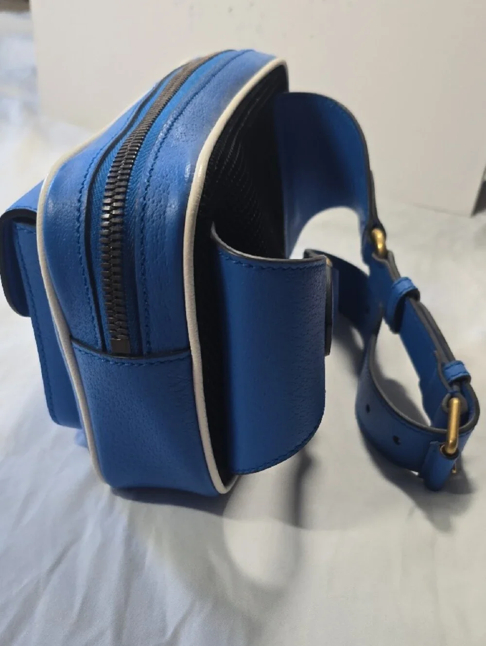 Gucci x Adidas Leather Logo Belt Bag